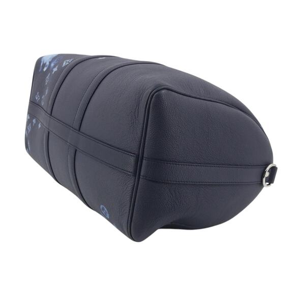 Louis Vuitton Watercolor Keepall 40 Bag Monogram Ink Blue travel bag Authentic - Picture 15 of 16